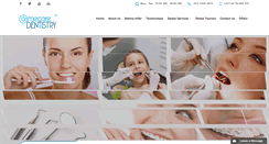 Desktop Screenshot of cosmecaredentistry.in